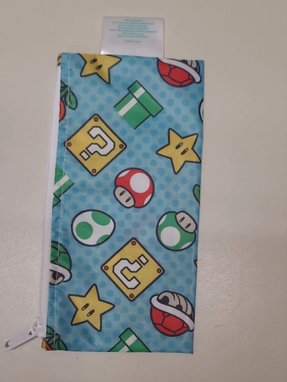 Super Mario White & Blue Character Pouch Set